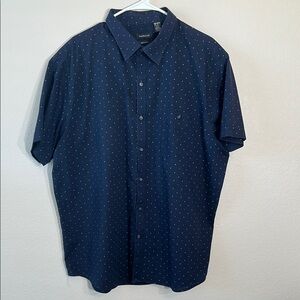 Van Heusen Blue Casual Button Down Shirt